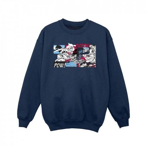 DC Comics Superman Comic Strip-sweatshirt voor meisjes