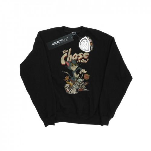 Tom And Jerry Girls The Chase Is On Sweatshirt