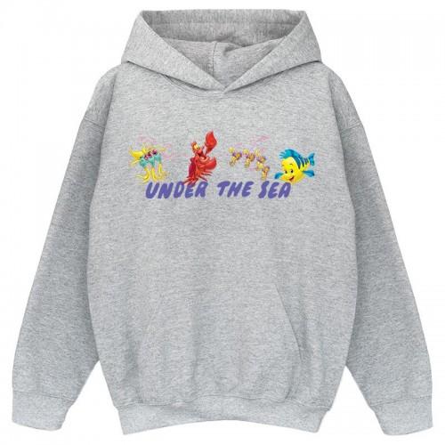 Disney meisjes de kleine zeemeermin onder de zee hoodie