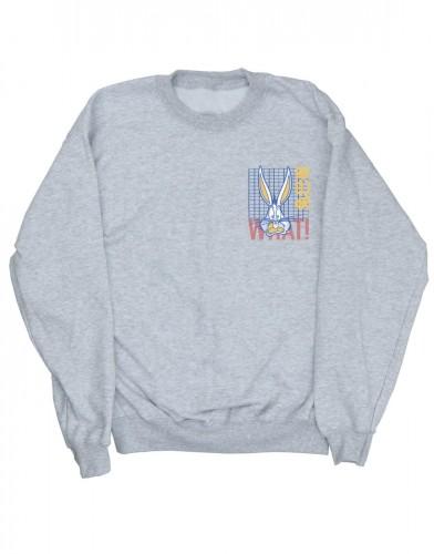 Looney Tunes Heren Bugs Bunny What katoenen sweatshirt