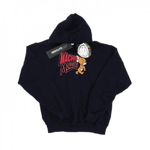 Tom And Jerry Mens Macho Mouse Hoodie