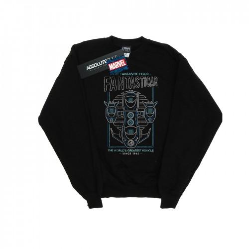 Marvel Fantastic Four Fantasticar neon-sweatshirt voor heren