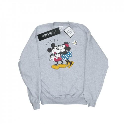 Disney Heren Mickey Mouse Mickey en Minnie Kiss Sweatshirt