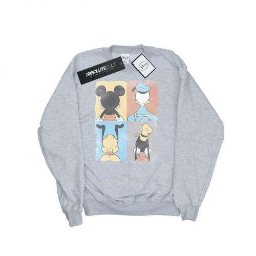 Disney Heren Mickey Mouse Four Backs Sweatshirt