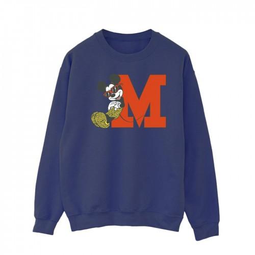 Disney Heren Mickey Mouse Luipaardbroek Sweatshirt