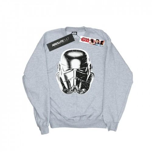 Star Wars Mens Stormtrooper Warp Speed Helmet Sweatshirt