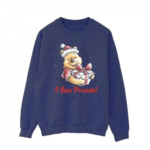 Disney Heren Winnie The Pooh Love Presents Sweatshirt