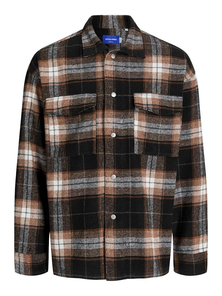 Jack and Jones Jorvesterbro Check Overshirt Ls Sn