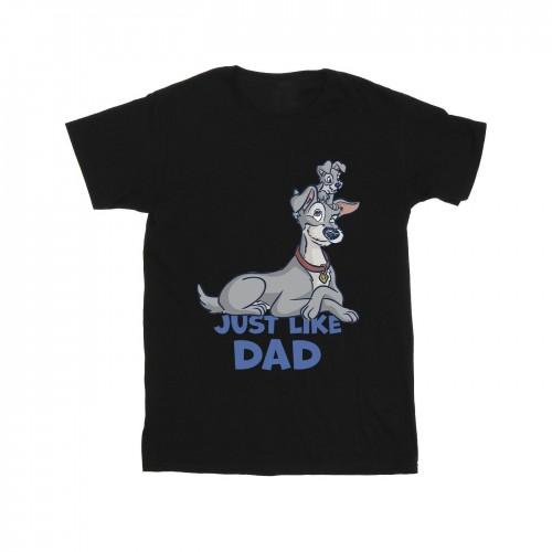 Disney Boys Lady en de vagebond net als papa T-shirt