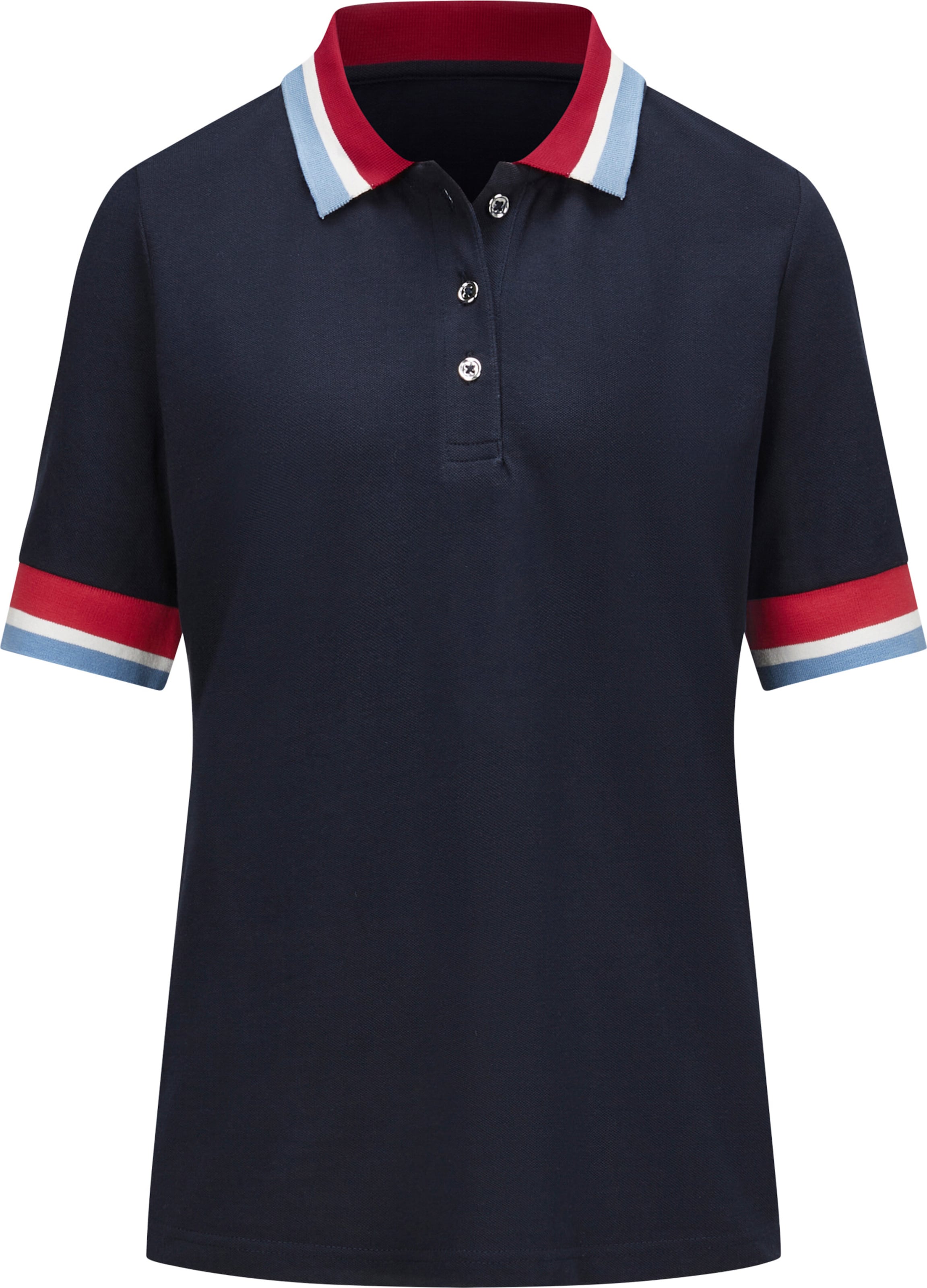 Your Look... for less! Dames Poloshirt marine Maat