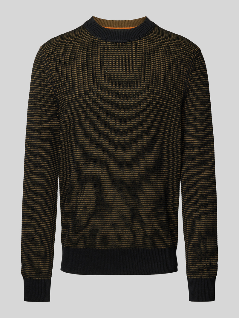 Boss Orange Gebreide pullover met ronde hals, model 'Amercury'