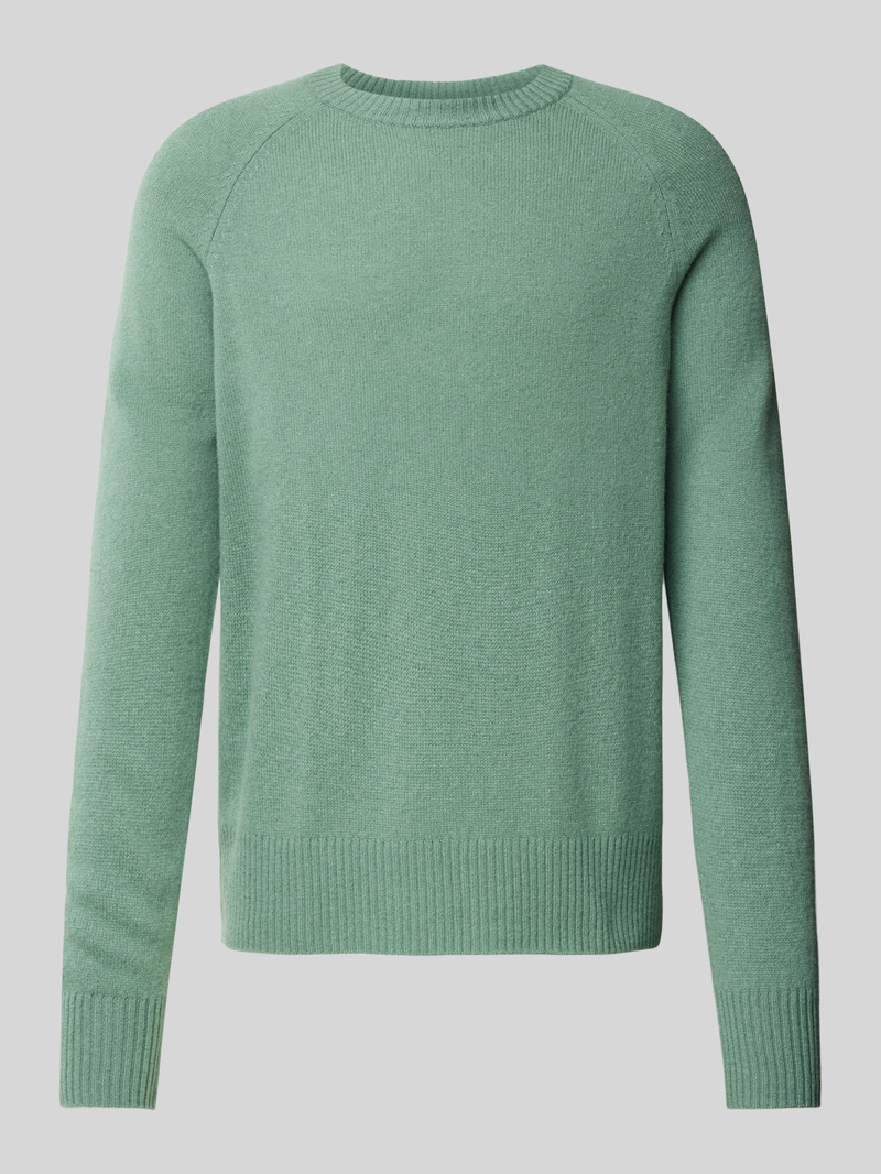 CK Calvin Klein Gebreide pullover van wol met deelnaden, model 'LUXURY'