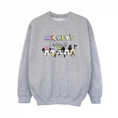 Disney jongens Mickey Mouse en vrienden gezichten sweatshirt