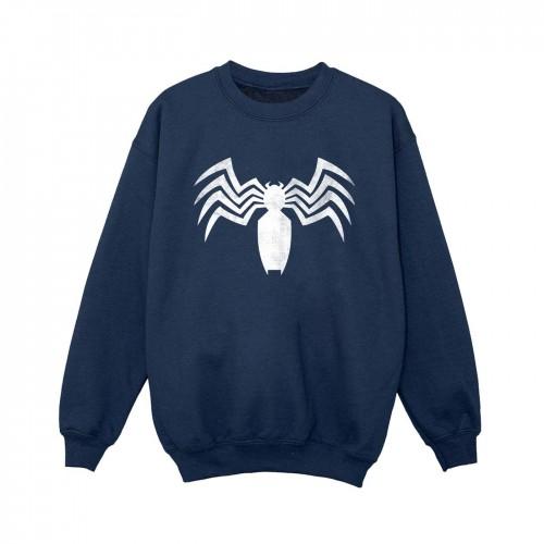 Marvel Boys Venom Spider Logo embleem sweatshirt