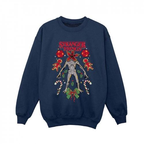 Pertemba FR - Apparel Netflix Boys Stranger Things Kerst Demogorgon Sweatshirt