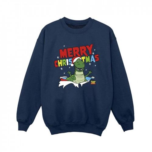 Disney jongens Toy Story Rex Christmas Burst Sweatshirt