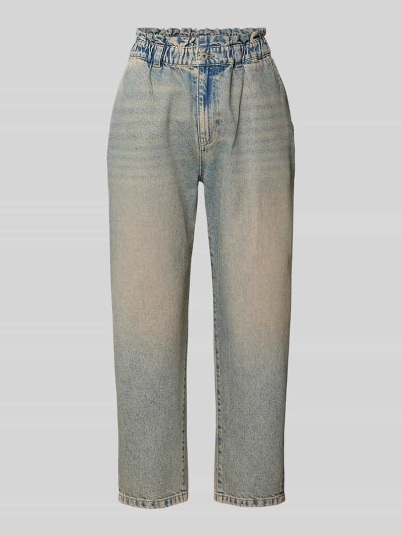 Jake*s Casual Straight leg jeans met elastische band