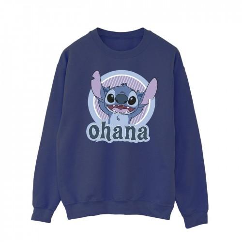 Disney Lilo en Stitch Ohana Circle-sweatshirt voor heren