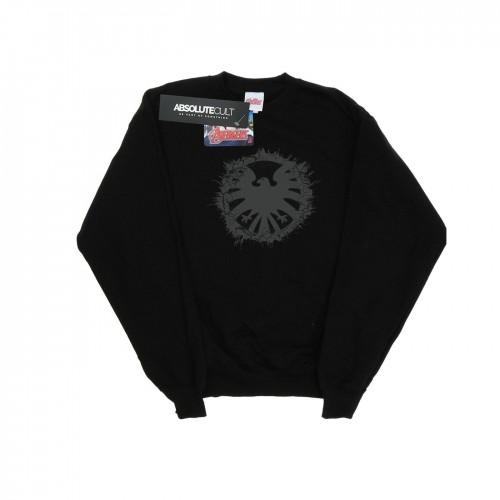 Marvel Heren Agents Of SHIELD Sweatshirt met geborsteld logo