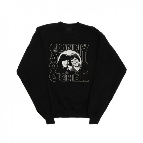 Pertemba FR - Apparel Sonny & Cher Heren sweatshirt met cirkelfoto