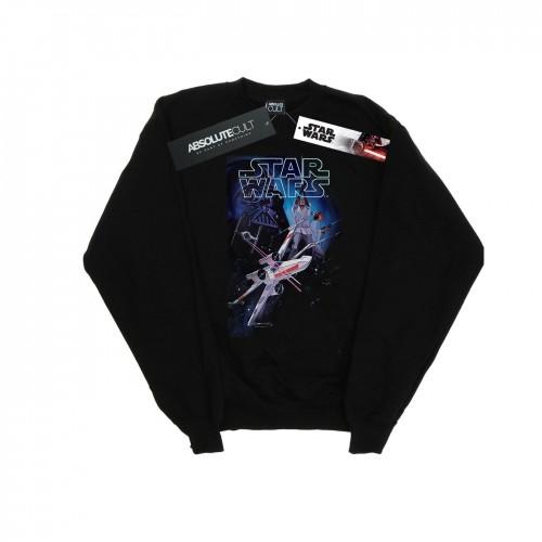 Star Wars Mens Flying Model Rocket Sweatshirt