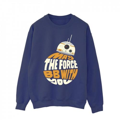 Star Wars Heren May The Force BB8 Sweatshirt