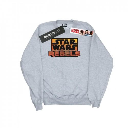 Star Wars Mens Rebels Logo Sweatshirt