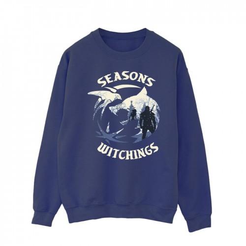 Pertemba FR - Apparel Netflix Heren The Witcher Christmas Wolf-sweatshirt