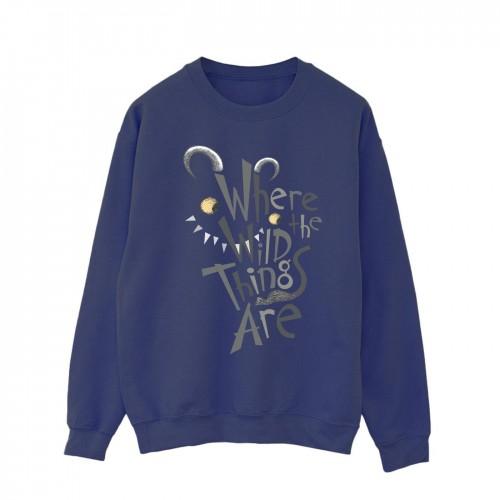 Where The Wild Things Are Waar de wilde dingen zijn Monster-logo herensweatshirt