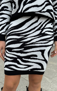 Jurkjes Zebra Rok Lyanna