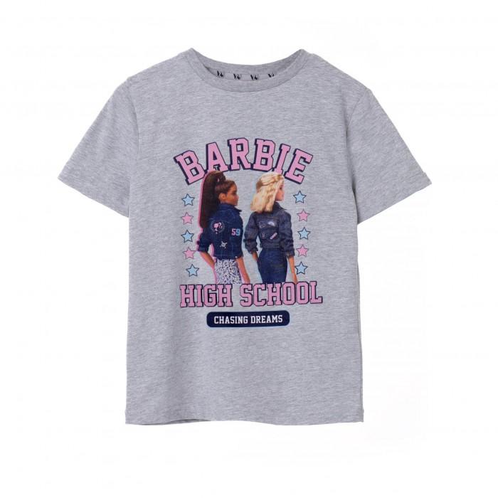 Barbie T-shirt met korte mouwen voor meisjes middelbare school