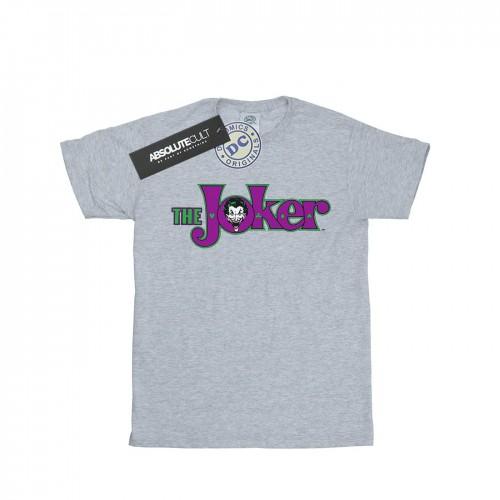 DC Comics Girls The Joker tekstlogo katoenen T-shirt