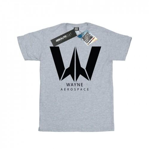 DC Comics Justice League film Wayne Aerospace katoenen T-shirt voor meisjes