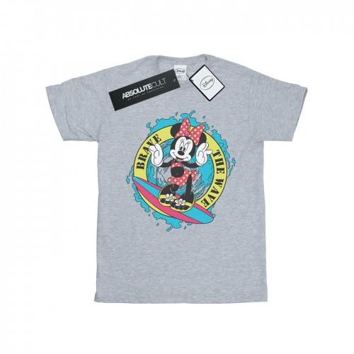 Disney meisjes Minnie Mouse Brave The Wave katoenen T-shirt