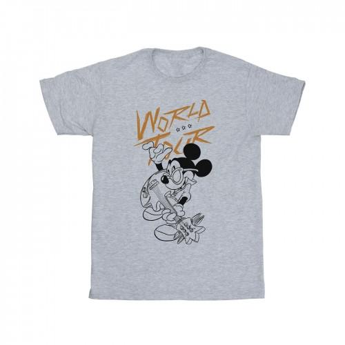 Disney meisjes Mickey Mouse World Tour Line katoenen T-shirt