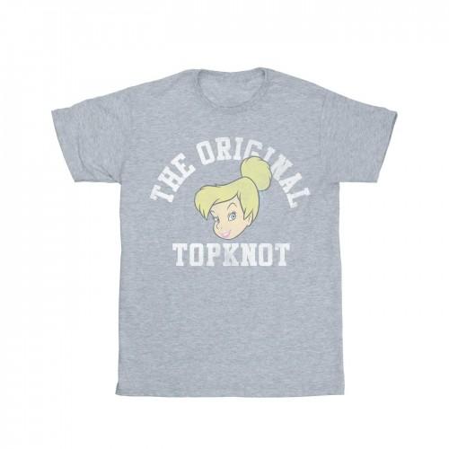 Disney Girls Tinker Bell Origineel Topknot Katoenen T-shirt