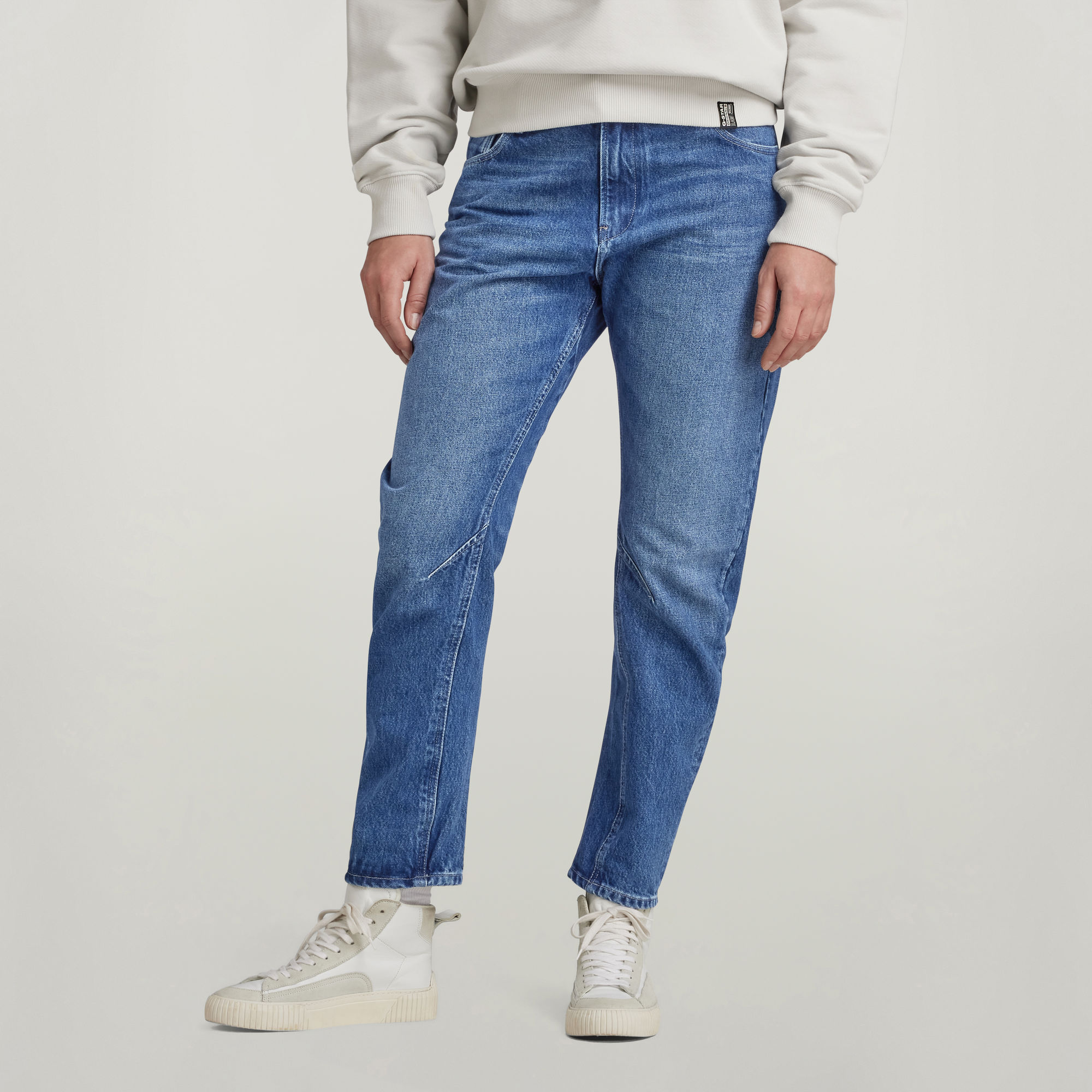 G-Star RAW Arc 3D Boyfriend Jeans - Midden blauw - Dames