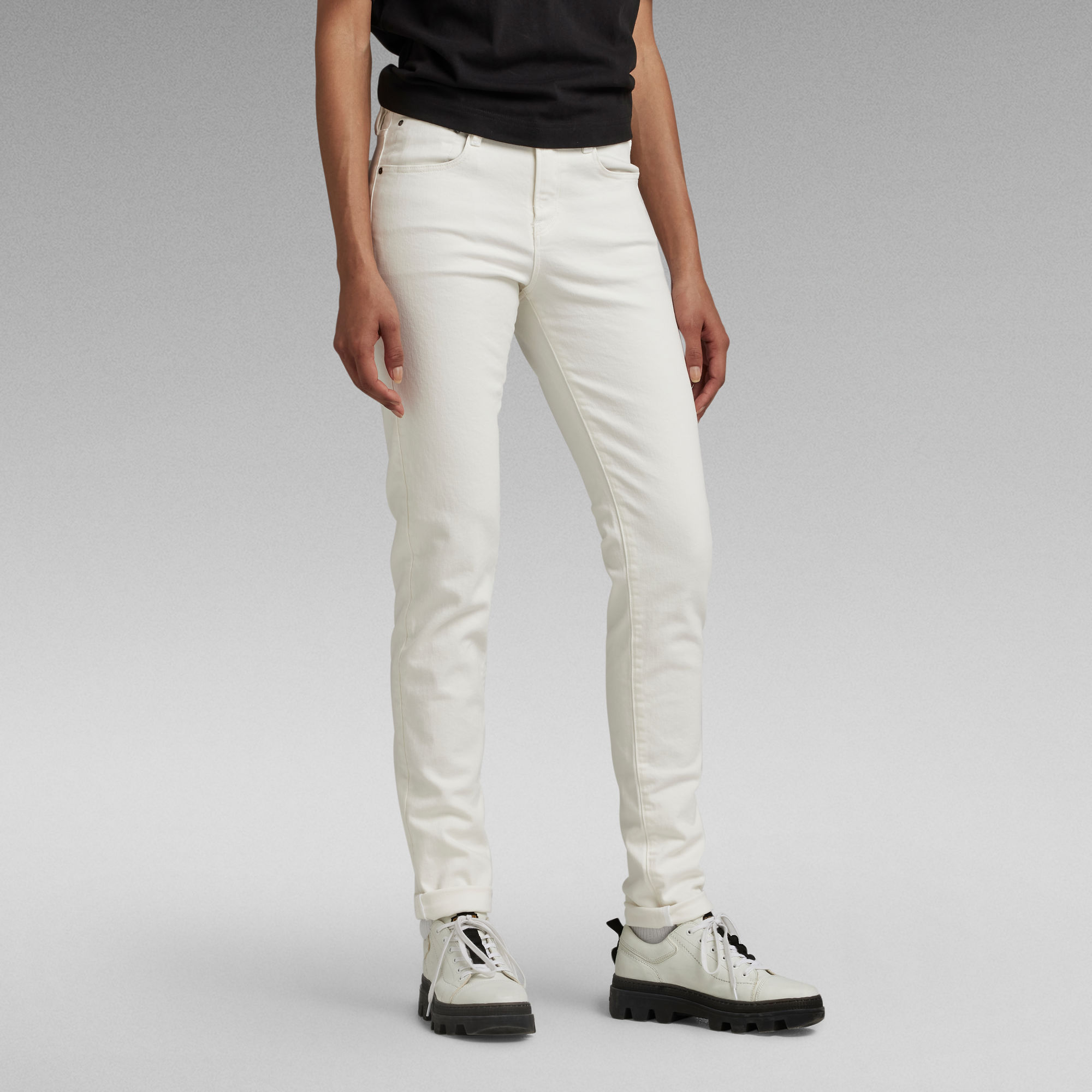 G-Star RAW Ace Slim Jeans - Wit - Dames