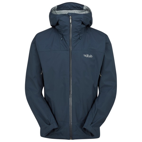 Rab  Downpour Plus 2.0 Jacket - Hardshelljas, blauw