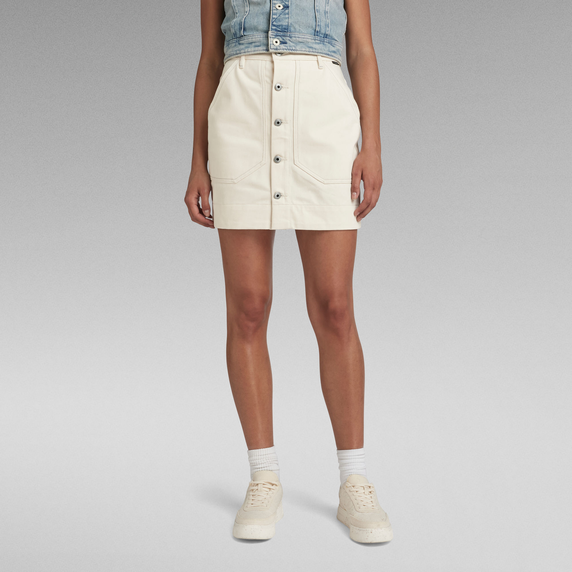 G-Star RAW Doorknooprok Utility - Wit - Dames