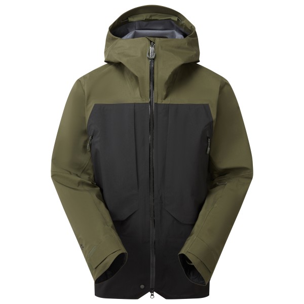 Rab  Khroma Converge Jacket - Hardshelljas, olijfgroen/zwart