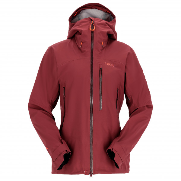 Rab  Women's Firewall Jacket - Regenjas, rood