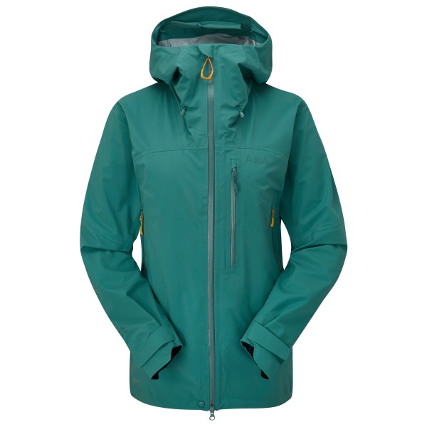 Rab  Women's Firewall Jacket - Regenjas, turkoois