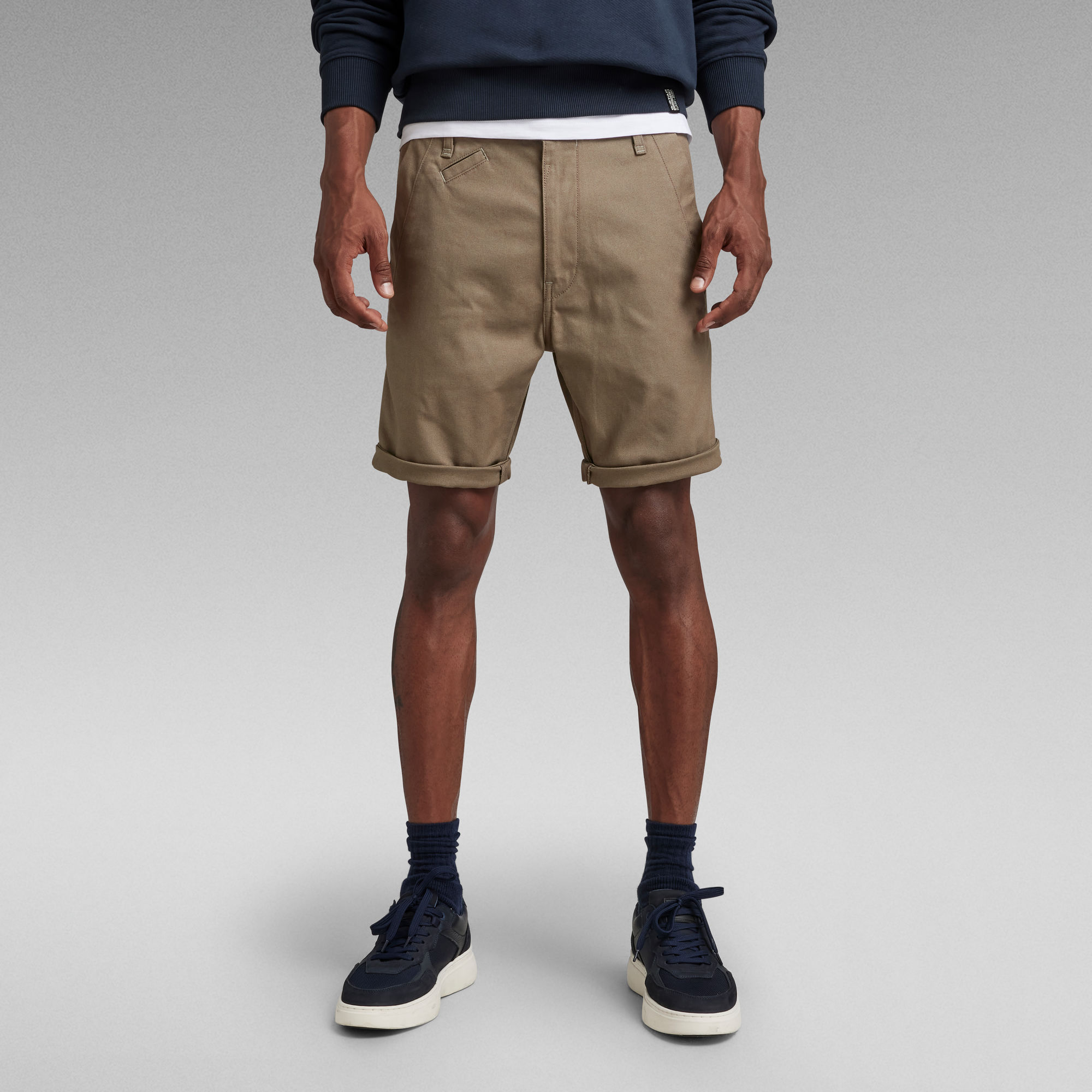 G-Star RAW Bronson 2.0 Slim Chino Short - Bruin - Heren