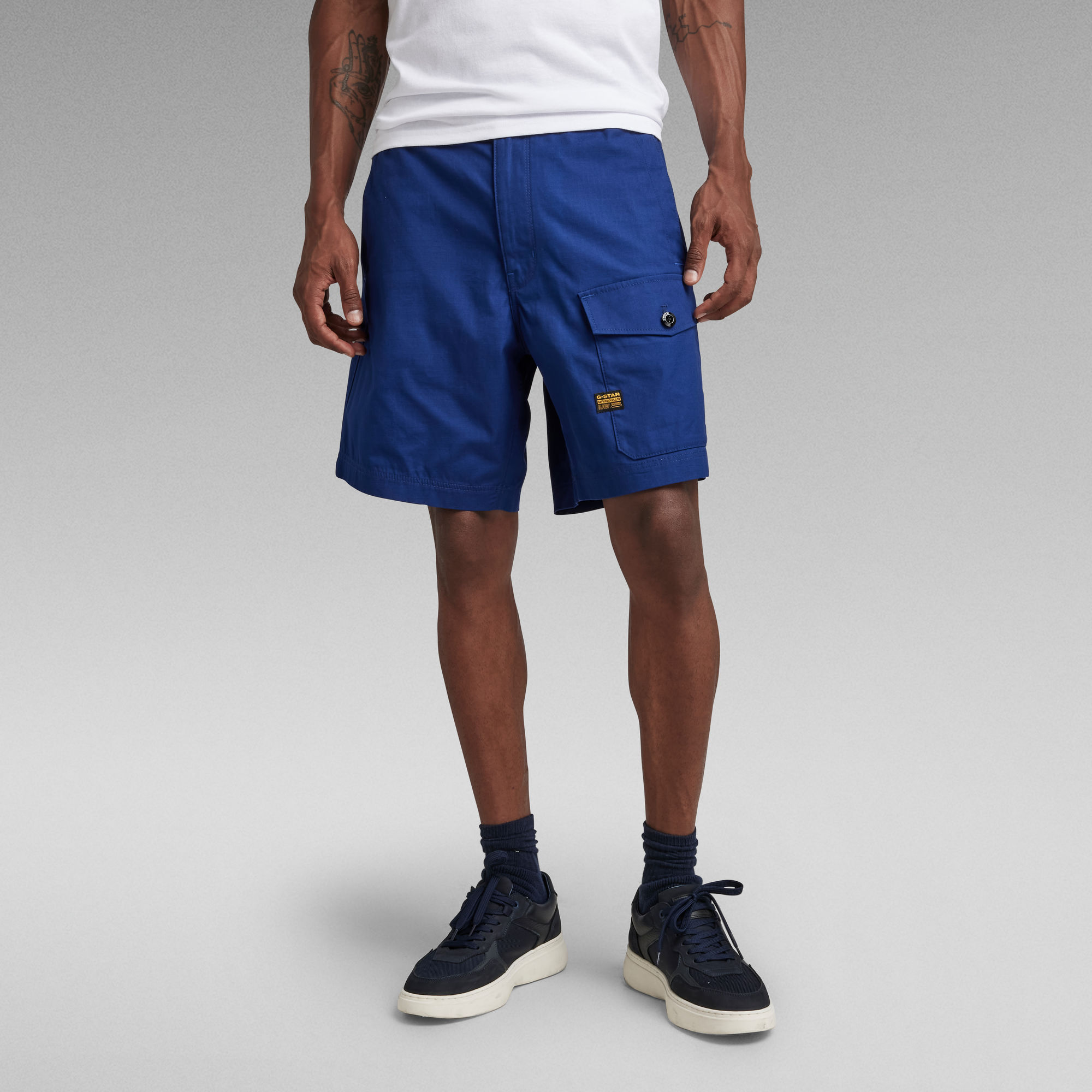 G-Star RAW Sport Trainer Short - Midden blauw - Heren