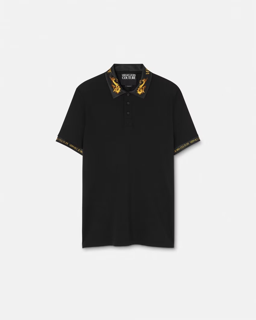 Versace Jeans Versace jeans couture watercolor polo