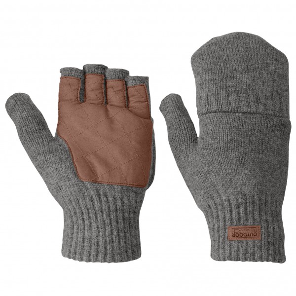 Outdoor Research  Lost Coast Fingerless Mitt - Handschoenen, grijs