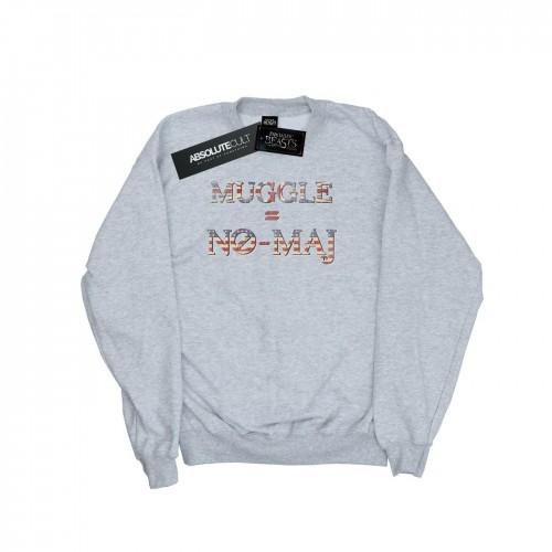 Pertemba FR - Apparel Fantastic Beasts Girls No Muggle No Maj Sweatshirt