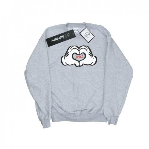 Disney meisjes Mickey Mouse houdt van je sweatshirt