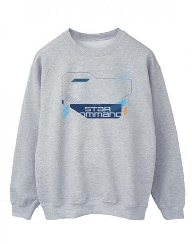 Disney Lightyear Star Command Icons katoenen sweatshirt voor heren